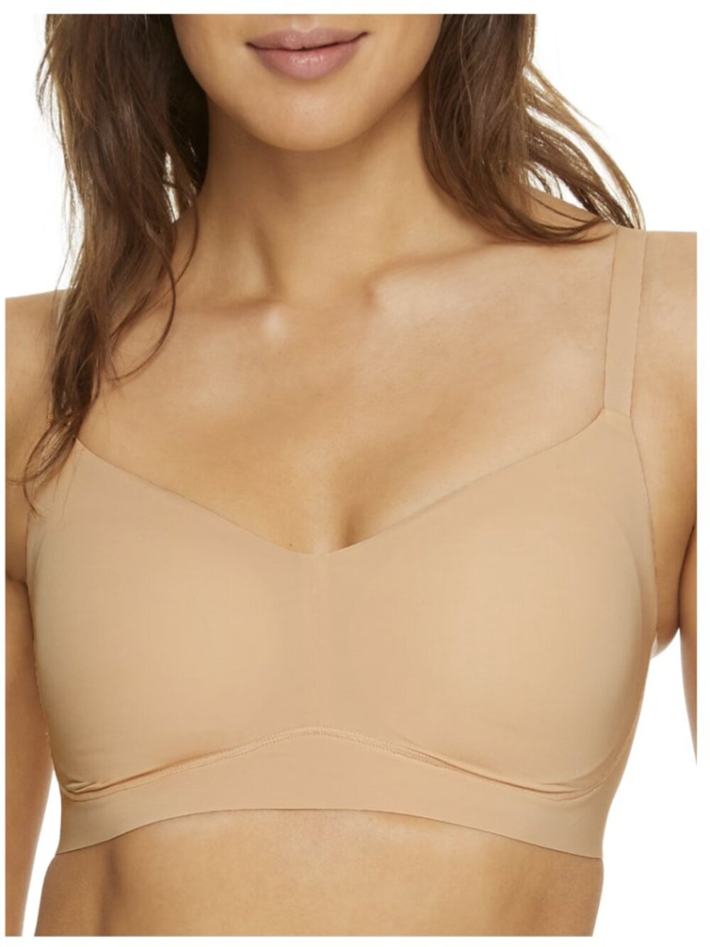 DKNY Womens Smooth Essentials Wire-Free Bralette DK7747 S NWOT